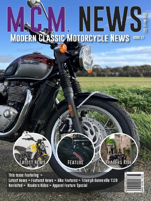 Title details for Modern Classic Motorcycle News by Modern Classic Motorcycle News - Available